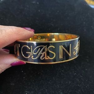 KATE SPADE Bangle Bracelet Let's Go Steady